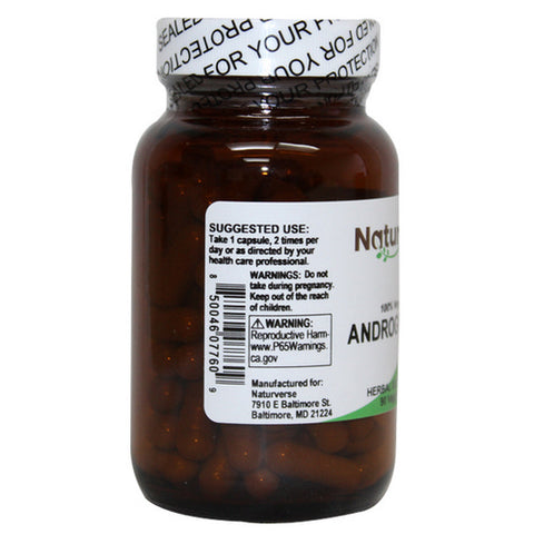 Naturverse, Andrographis Powder Capsules, 90 VegCaps