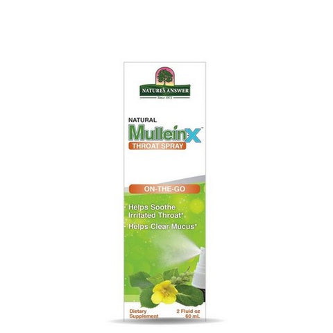 Nature's Answer, Mullein X Throat Spray, 2 Oz