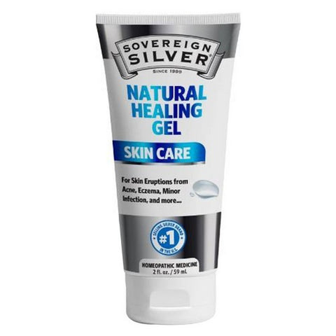 Sovereign Silver, Natural Healing Gel Skin Care, 2 Oz