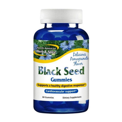 North American Herb & Spice, Black Seed Gummies, 60 Count North American Herb & Spice