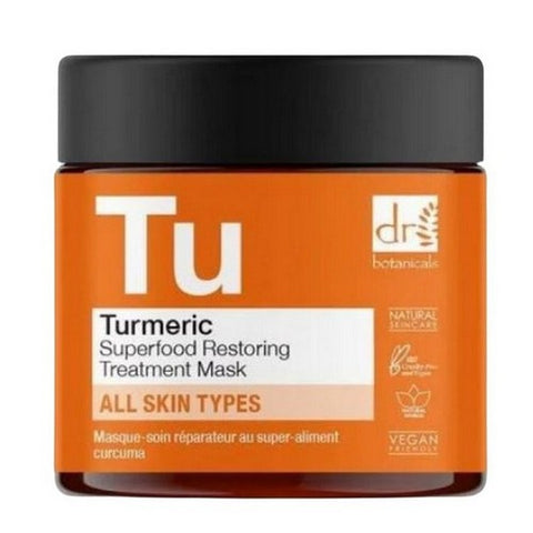 Dr Botanicals, Turmeric Superfood Restoring Treatment Mask, 2 Oz
