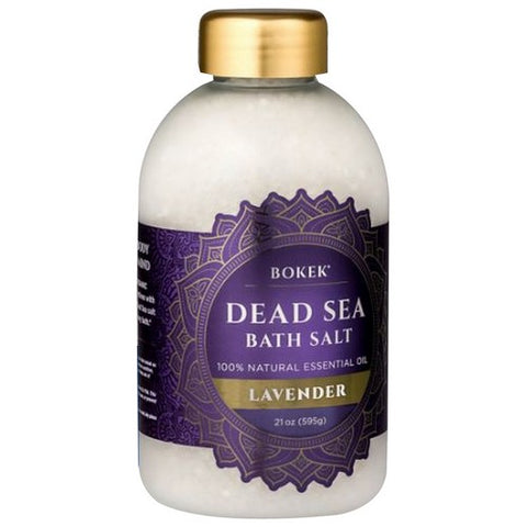 Bokek, Lavender Scented Dead Sea Bath Salts, 21 Oz