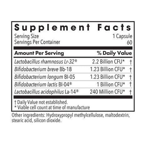 Nutricology/ Allergy Research Group, BifidoBiotics With LactoSpore, 60 Veg Caps