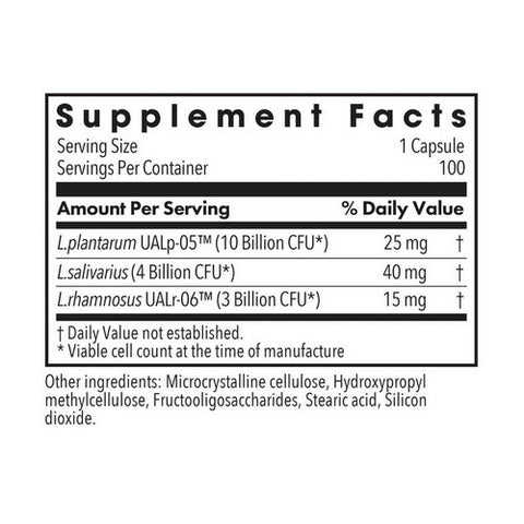 Nutricology/ Allergy Research Group, Lactobacillus, 100 Veg Caps