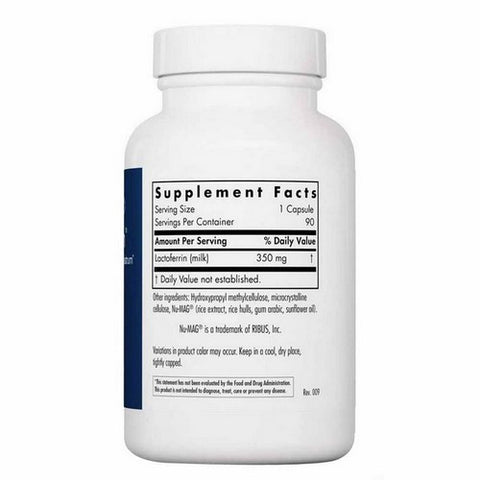 Nutricology/ Allergy Research Group, Laktoferrin Immune Peptide From Colostrum, 350 Mg, 90 Veg Caps