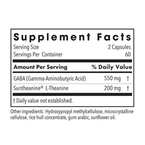 Nutricology/ Allergy Research Group, Zen Calmness Support Day Or Night, 200 Mg, 60 Veg Caps