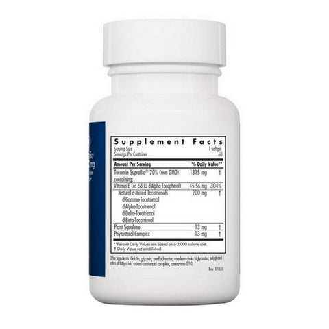 Nutricology/ Allergy Research Group, Tocomin SupraBio Tocotrienols, 200 Mg, 120 Softgels