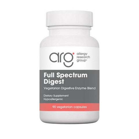 Nutricology/ Allergy Research Group, Full Spectrum Digest With Glutalytic, 90 Veg Caps