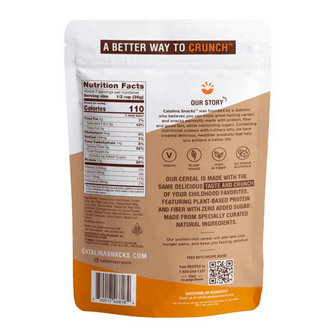 Catalina Crunch, Keto Friendly Cereal Chocolate Peanut Butter, 9 Oz(Case Of 6)