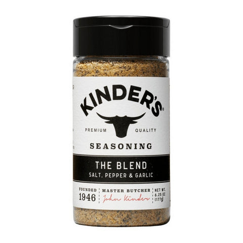 Kinders, The Blend Seasoning Salt pepper And Garlic, 6.25 Oz (Case Of 6)