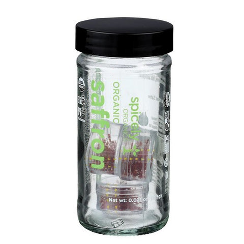 Spicely Organics, Organic Saffron, 0.021 Oz (Case Of 3)