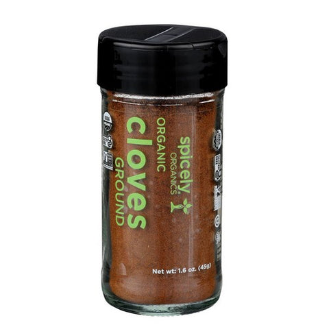 Spicely Organics, Organic Cloves Ground, 1.6 Oz (Case Of 3)