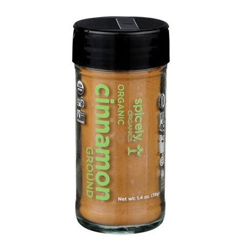 Spicely Organics, Organic Cinnamon Ground, 1.4 Oz (Case Of 3)