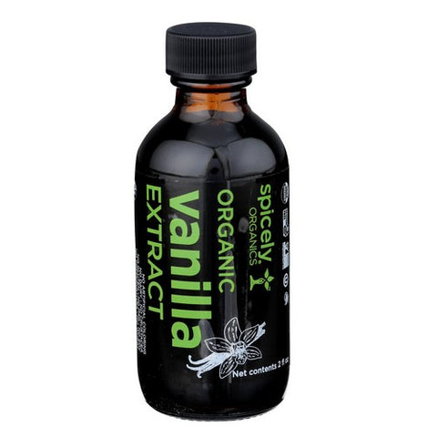 Spicely Organics, Organic Vanilla Extract, 2 Oz (Case Of 6)
