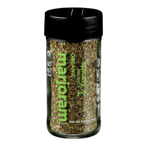 Spicely Organics, Organic Marjoram Whole, 0.5 Oz (Case Of 3)