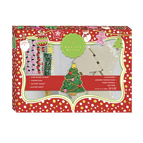 Bakery Bling, Christmas Tree Cookiess, 17.21 Oz (Case Of 12)