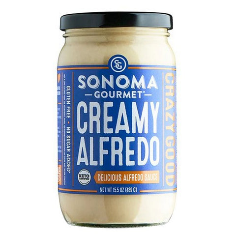 Sonoma Gourmet, Creamy Alfredo Pasta Sauce, 15.5 Oz (Case Of 6)