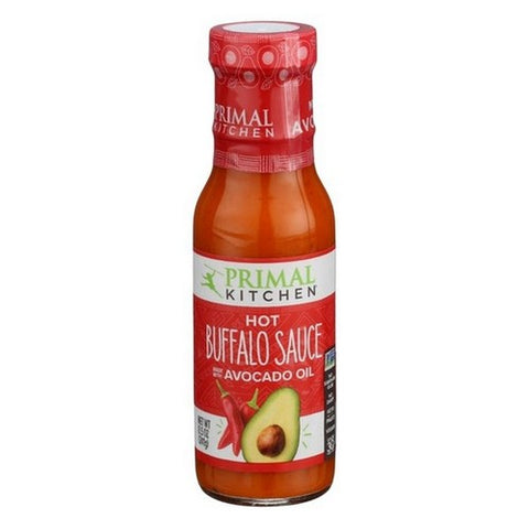 Primal Kitchen, Hot Jalapeno Buffalo Sauce Made With Avocado Oil, 8.5 Oz (Case Of 6)