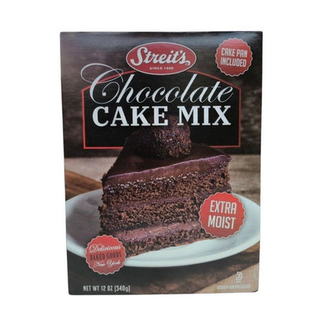 Streits, Extra Moist Chocolate Cake Mix, 12 Oz (Case Of 12)