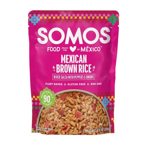 Somos, Mexican Brown Rice Ready To Eat, 8.8 Oz (Case Of 6)