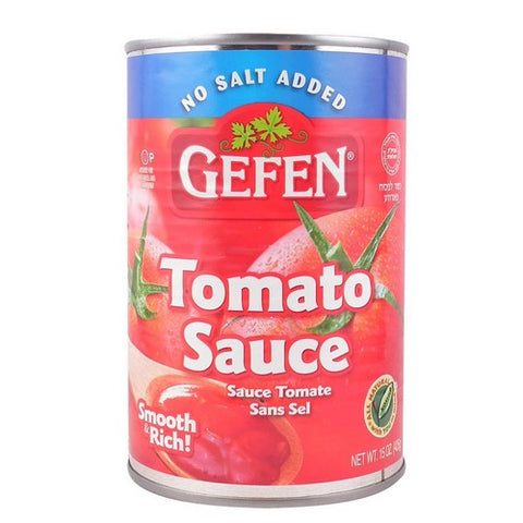 Gefen, Tomato Sauce No Salt, 15 Oz (Case Of 24)