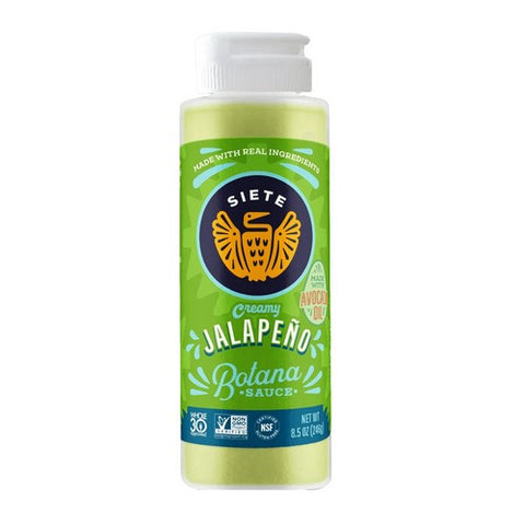 Siete, Creamy Jalapeno Botano Sauce, 8.5 Oz (Case Of 8)