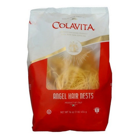 Colavita, Pasta Angel Hair Nest, 16 Oz(Case Of 12)