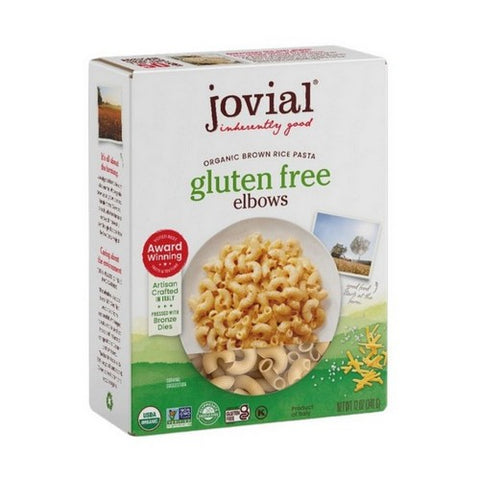 Jovial, Organic Brown Rice Pasta Elbows, 12 Oz(Case Of 12)