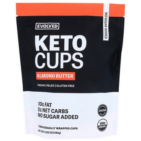 East Park Research, Organic Almond Butter Keto Cups, 4.93 Oz(Case Of 6)