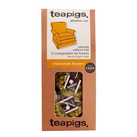Teapigs, Chamomile Flowers Dream On Tea, 15 Bags(Case Of 6)