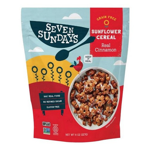 Seven Sundays, Sunflower Cereal Real Cinnamon, 8 Oz(Case Of 6)