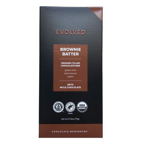 East Park Research, Brownie Batter Keto Chocolate Bar, 2.5 Oz(Case Of 8)