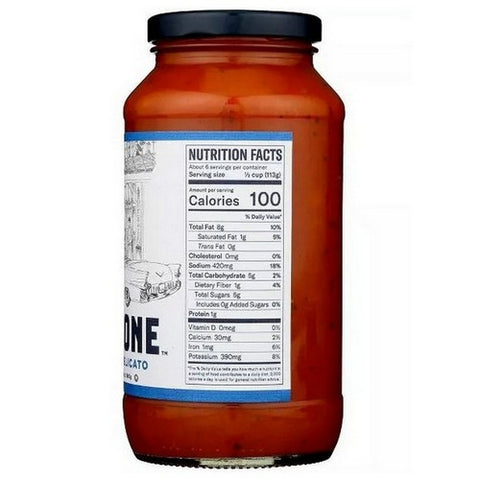 Carbone, Marinara Delicato Pasta Sauce, 24 Oz(Case Of 6)