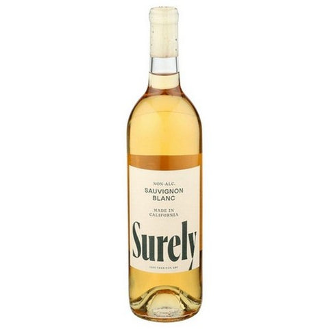 Surely, Non Alcoholic Sauvignon Blanc Wine, 750 ML(Case Of 12)