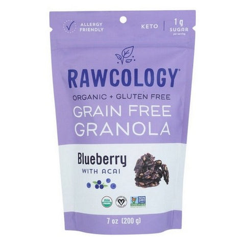 Rawcology, Organic Granola Blueberry With Acai, 7 Oz(Case Of 6)