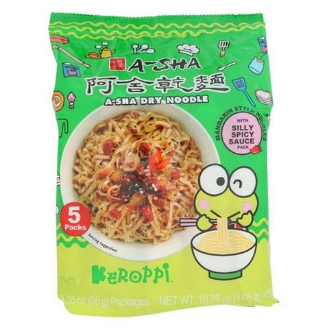 Asha, Silly Spicy Sauce Noodles, 16.75 Oz(Case Of 6)