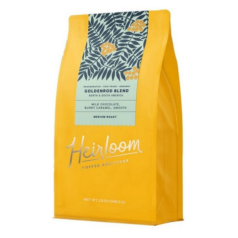 Heirloom, Goldenrod Blend Coffee Bean, 12 Oz(Case Of 6)