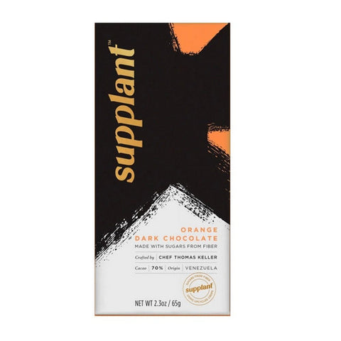 Supplant, Orange Dark Chocolate Bar, 2.3 Oz(Case Of 12)