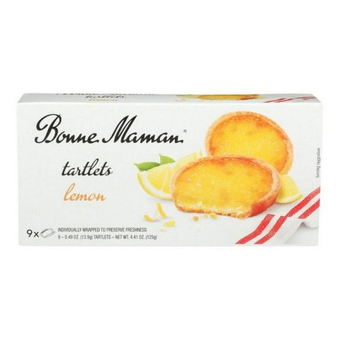 Bonne Maman, Tartlets Lemon, 4.41 Oz(Case Of 12)