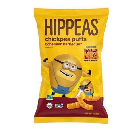 Hippeas, Bohemian Barbecue Chickpea Puffs, 4 Oz(Case Of 12)