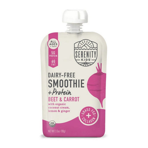 Serenity Kids, Smoothie Plus Protein Berry Butternut Dairy Free, 3.5 Oz(Case Of 6)