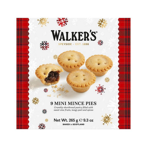 Walkers, Miniature Mince Pies, 9.4 Oz(Case Of 12)