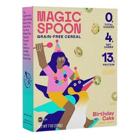 Magic Spoon, Birthday Cake Cereal, 7 Oz(Case Of 8)