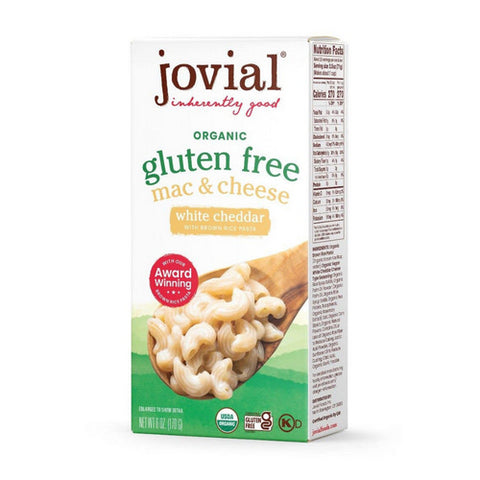 Jovial, Organic Macaroni And Cheese White Cheddar, 6 Oz(Case Of 12)