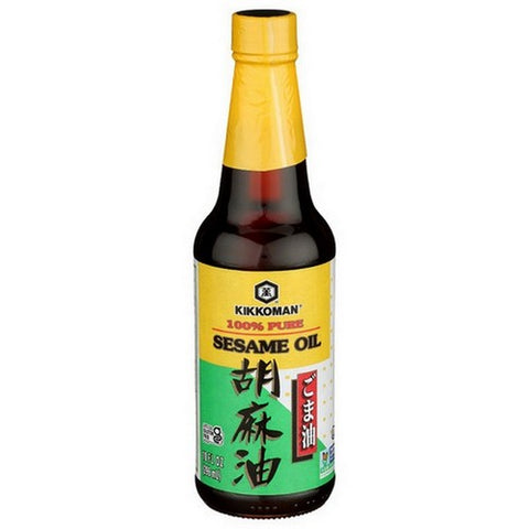 Kikkoman, Sesame Oil, 10 Oz(Case Of 12)