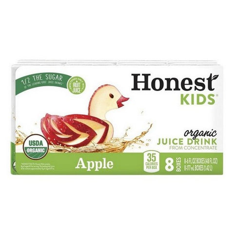 Honest Kids, Organic Apple Juice Drink, 48 Oz (Case Of 5)