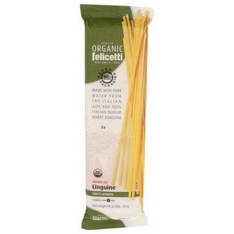 Felicetti, Oragnic Pasta Linguine, 16 Oz (Case Of 12)