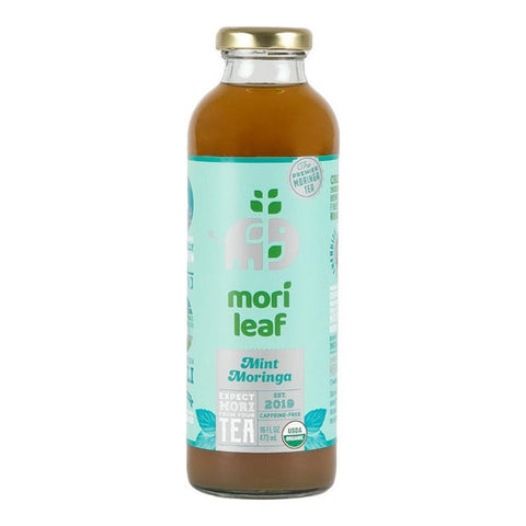 Mori Leaf, Orginal Moringa Mint Iced Tea, 16 Oz (Case Of 12)