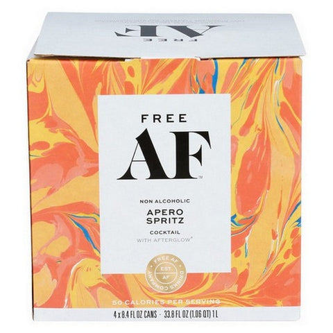 Free Af, Apero Spritz Non Alcoholic Cocktail, 1 Litres (Case Of 6)