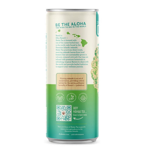 Shaka Tea, Pineapple Mint Tea, 12 Oz (Case Of 12)